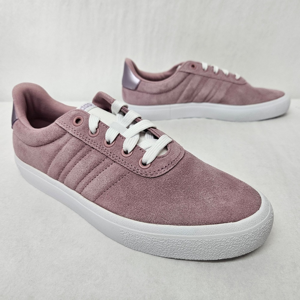 Adidas Vulcraid3r Skate Sneakers GW9181 Mauve Purple Suede Women's Size 7.5